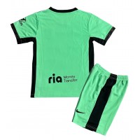 Camiseta Atletico Madrid Tercera Equipación para niños 2023-24 manga corta (+ pantalones cortos)